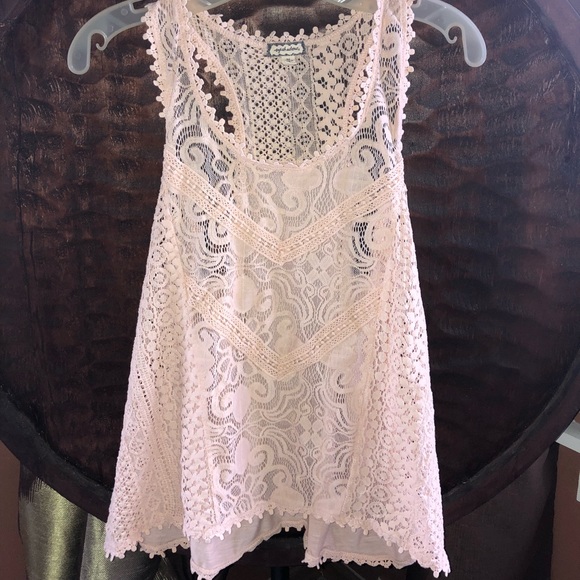 eyelash couture Tops - Crochet tank top